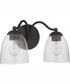 Hillridge 2-Light Vanity Espresso