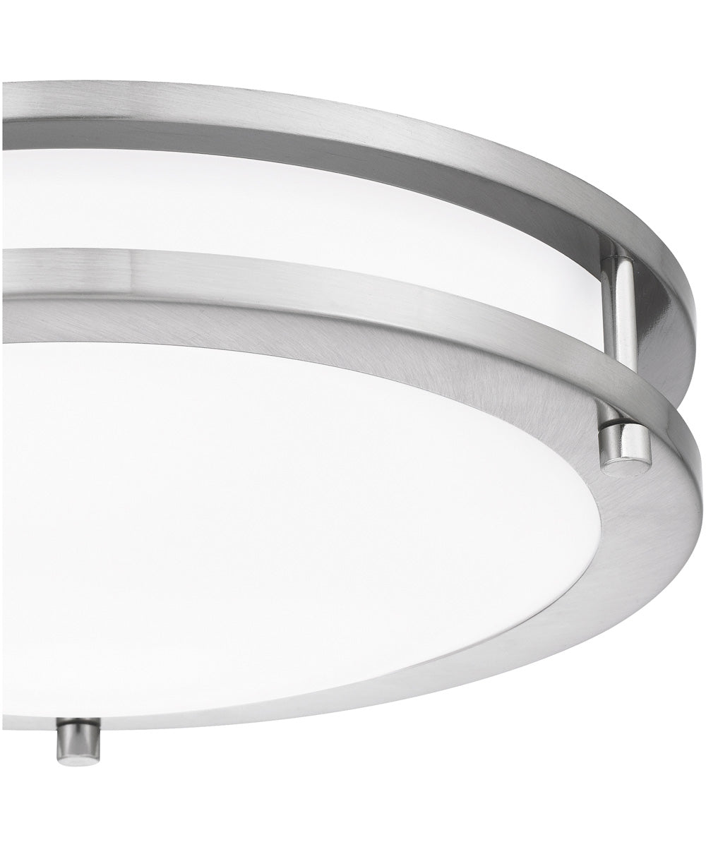Euclid  Semi Flush Mount Brushed Nickel