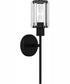 Isla Small 1-light Wall Sconce Matte Black