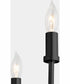 Harmony 5-light Chandelier Matte Black