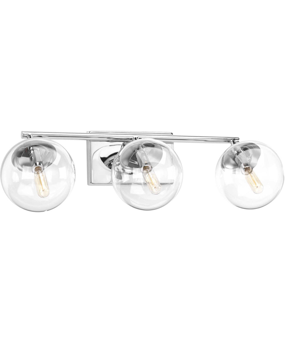 Mod 3-Light Bath & Vanity Polished Chrome