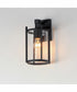 Belfry 1-Light Wall Sconce Black