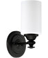 Dardyn 1-Light Wall Sconce Espresso