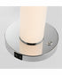 Quilla 1-Light Table Lamp With Led Frost Acrylichrome/ White