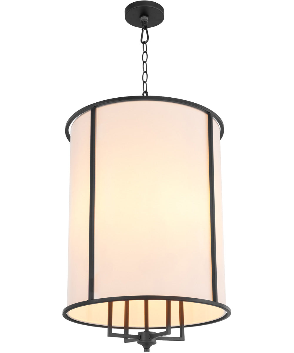 Eldorado 4-light Entry Foyer Hall Chandelier Matte Black