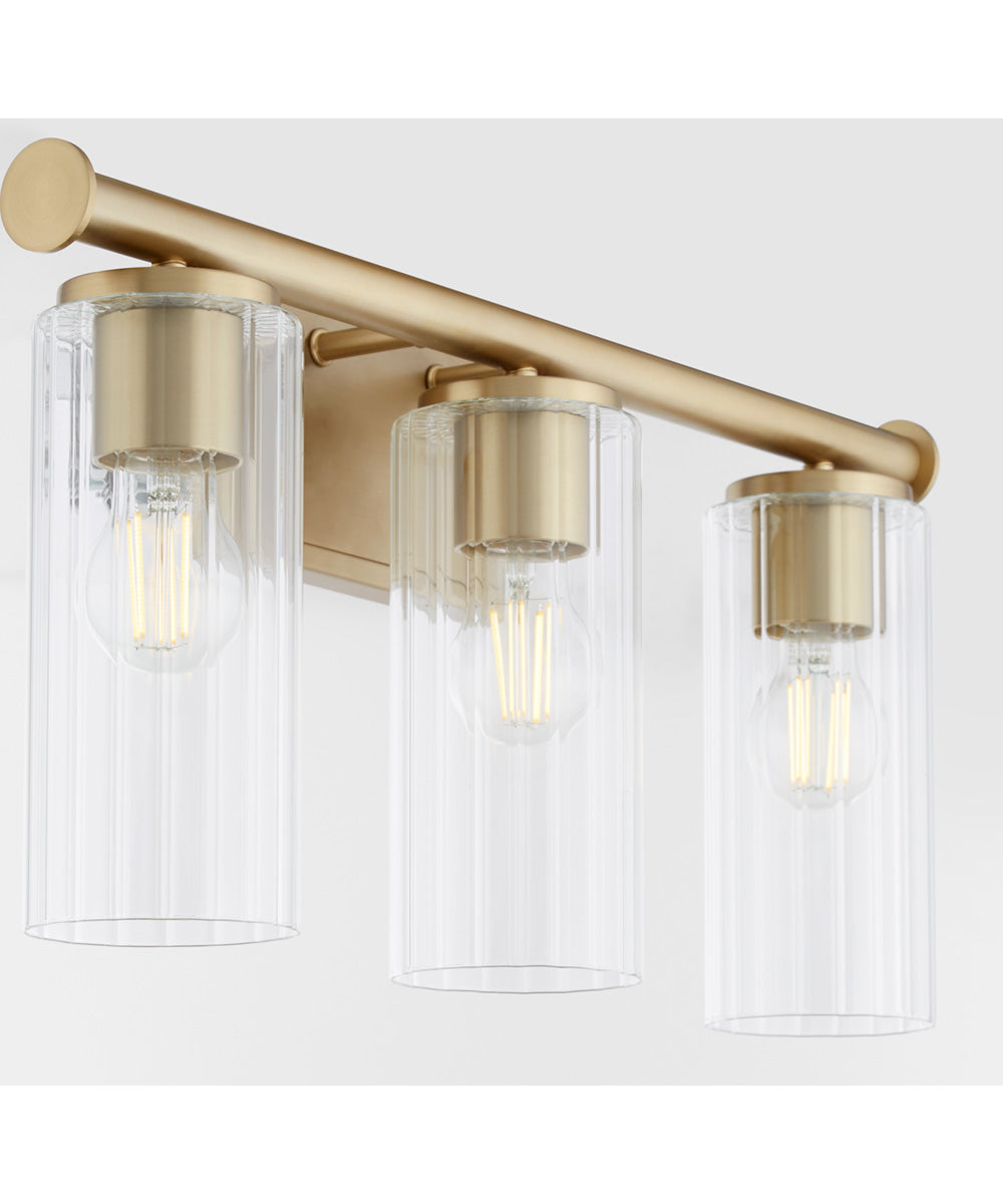 Tamara Day's Mercier 4-light Bath Vanity Light Aged Brass