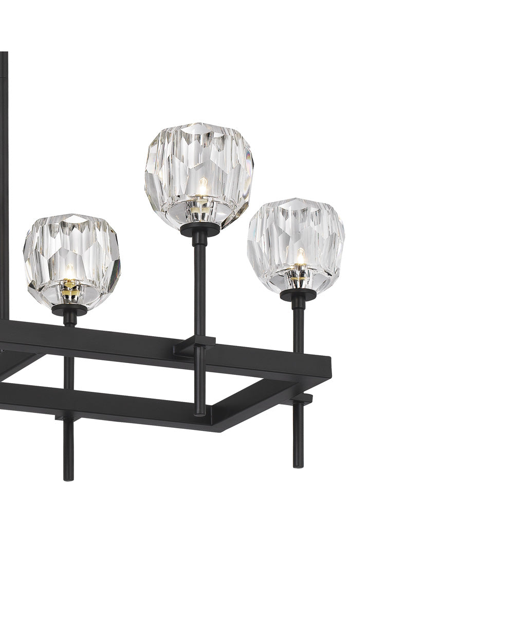 Regalia 8-light Island Light Matte Black