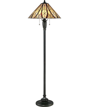 Victory Medium 2-light Floor Lamp Valiant Bronze