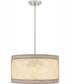 Syrah Large 3-light Pendant Brushed Nickel