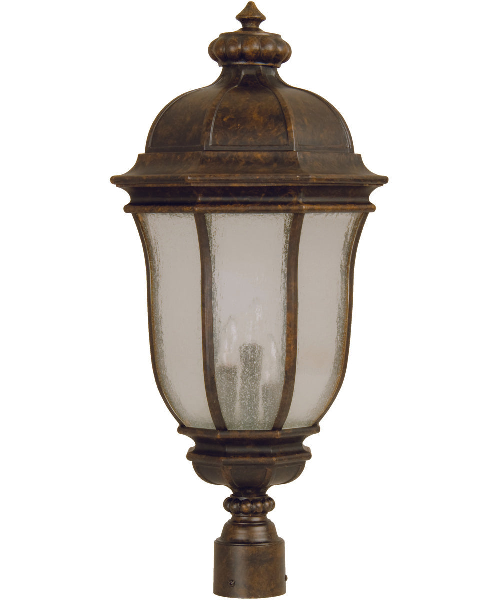 Harper 3-Light Post Mount Peruvian Bronze