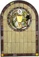32"H x 22"W Sacrament Stained Glass Window