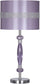 24"H Nyssa 1-Light Table Lamp Purple