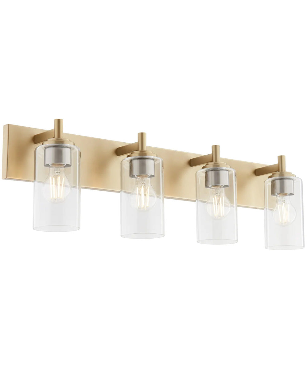 Fallstaff 4-light Bath Vanity Light Aged Brass
