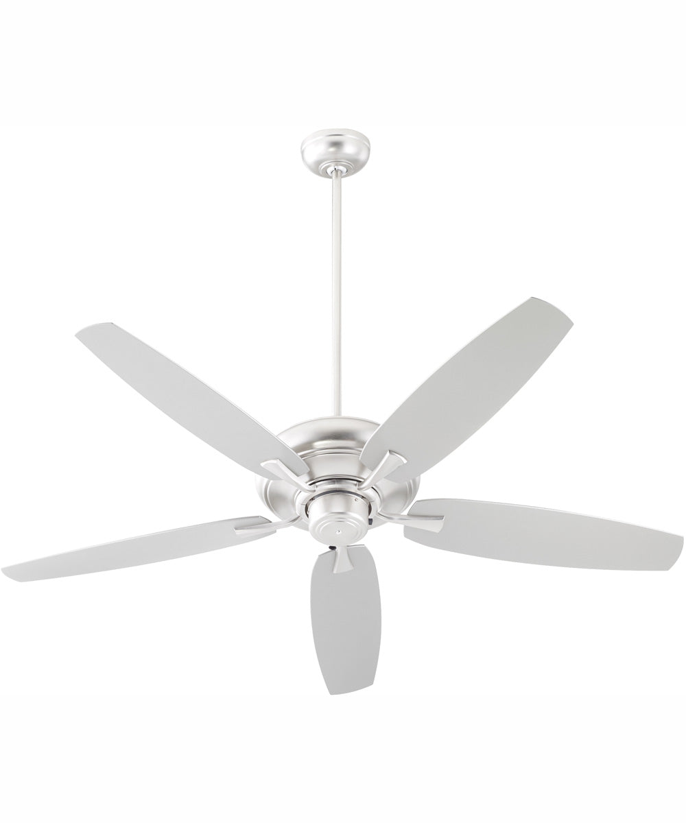 56" Apex Patio Indoor/Outdoor Ceiling Fan Satin Nickel