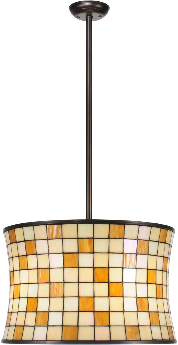 20"W HiLighton Barrel Pendant