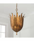 Eden 4-Light Pendant Antique Gold