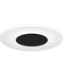 Rockwell Medium Flush Mount Matte Black