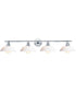 42"W Willowbrook 4-Light Wall Sconce Polished Chrome