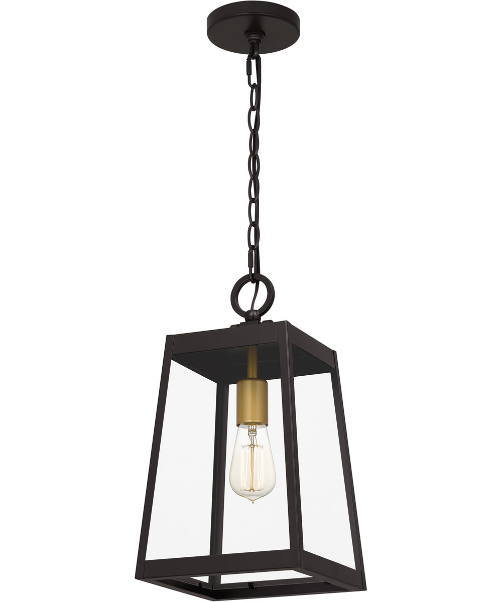 Amberly Grove Large 1-light Outdoor Pendant Light Western Bronze