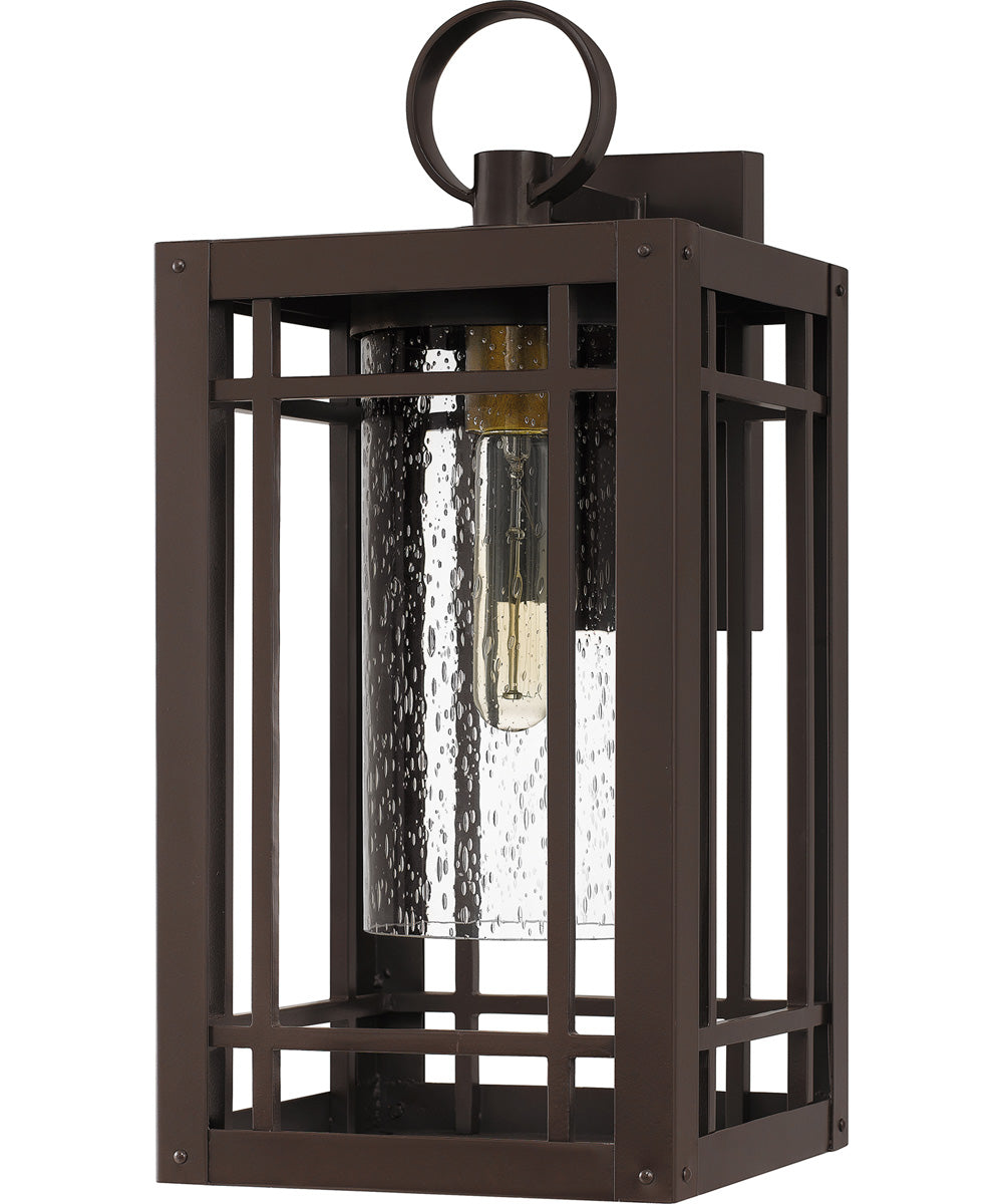 Pelham Medium 1-light Outdoor Wall Light  Coastal Armour Aluminum Western Bronze