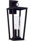 Elliott 3-Light Outdoor Wall-Lantern Rain or Shine - Black