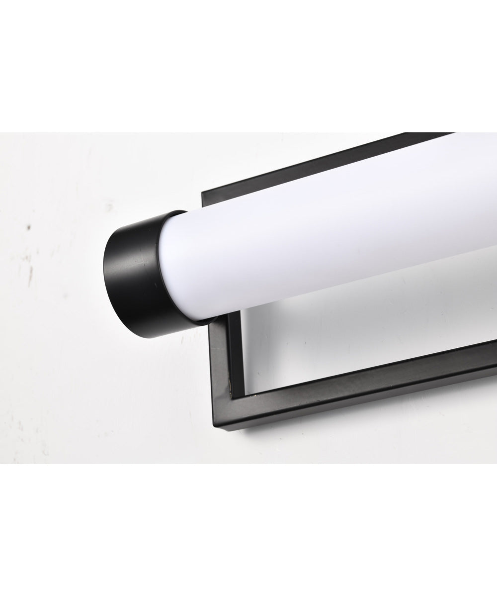 Canal  Vanity & Wall Matte Black