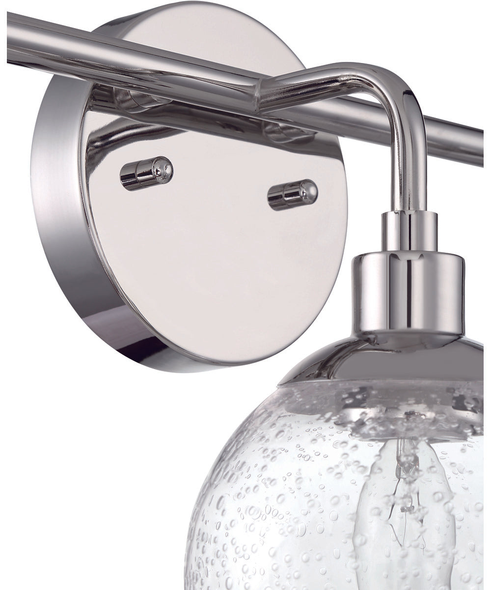 Que 4-Light Vanity Chrome