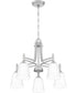 Billingsley 5-light Chandelier Brushed Nickel