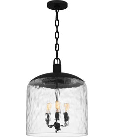 Quoizel Pendant 3-light Pendant Matte Black