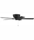 52" Pro Plus Hugger Ceiling Fan Flat Black
