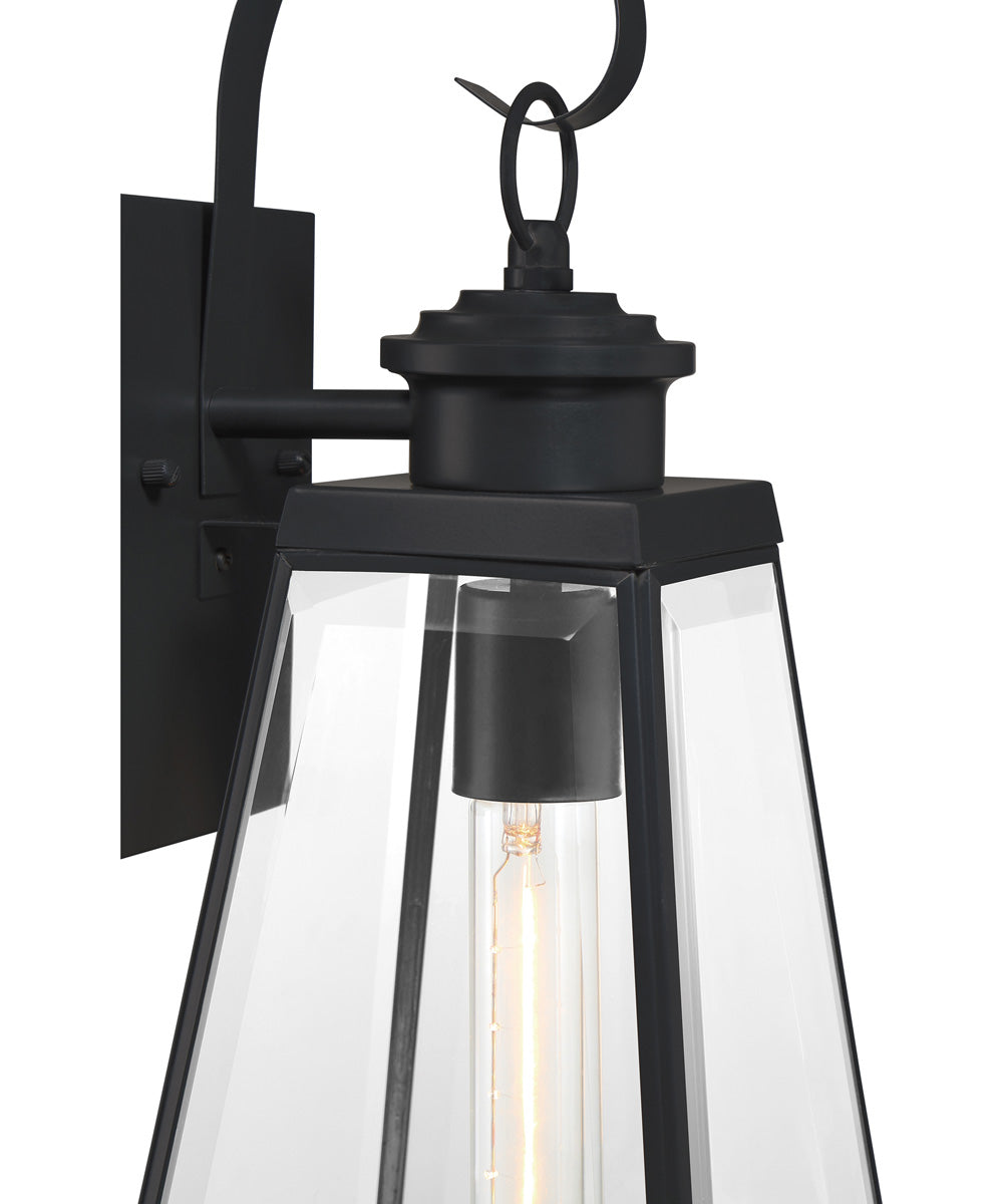 Paxton Medium 1-light Outdoor Wall Light Matte Black