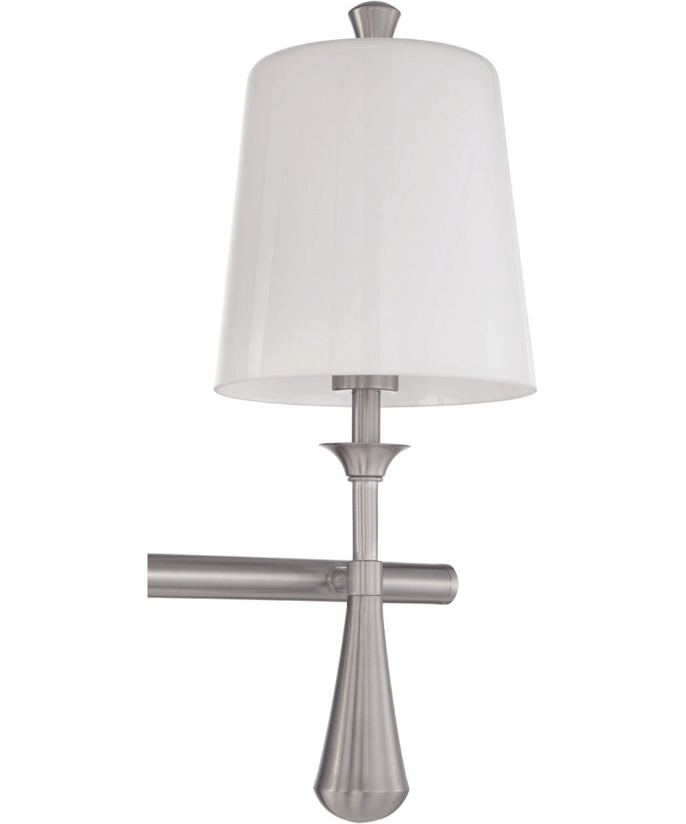 Palmer 3-Light Vanity Brushed Polished Nickel