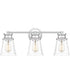 Haverfield Large 3-light Bath Light Polished Chrome