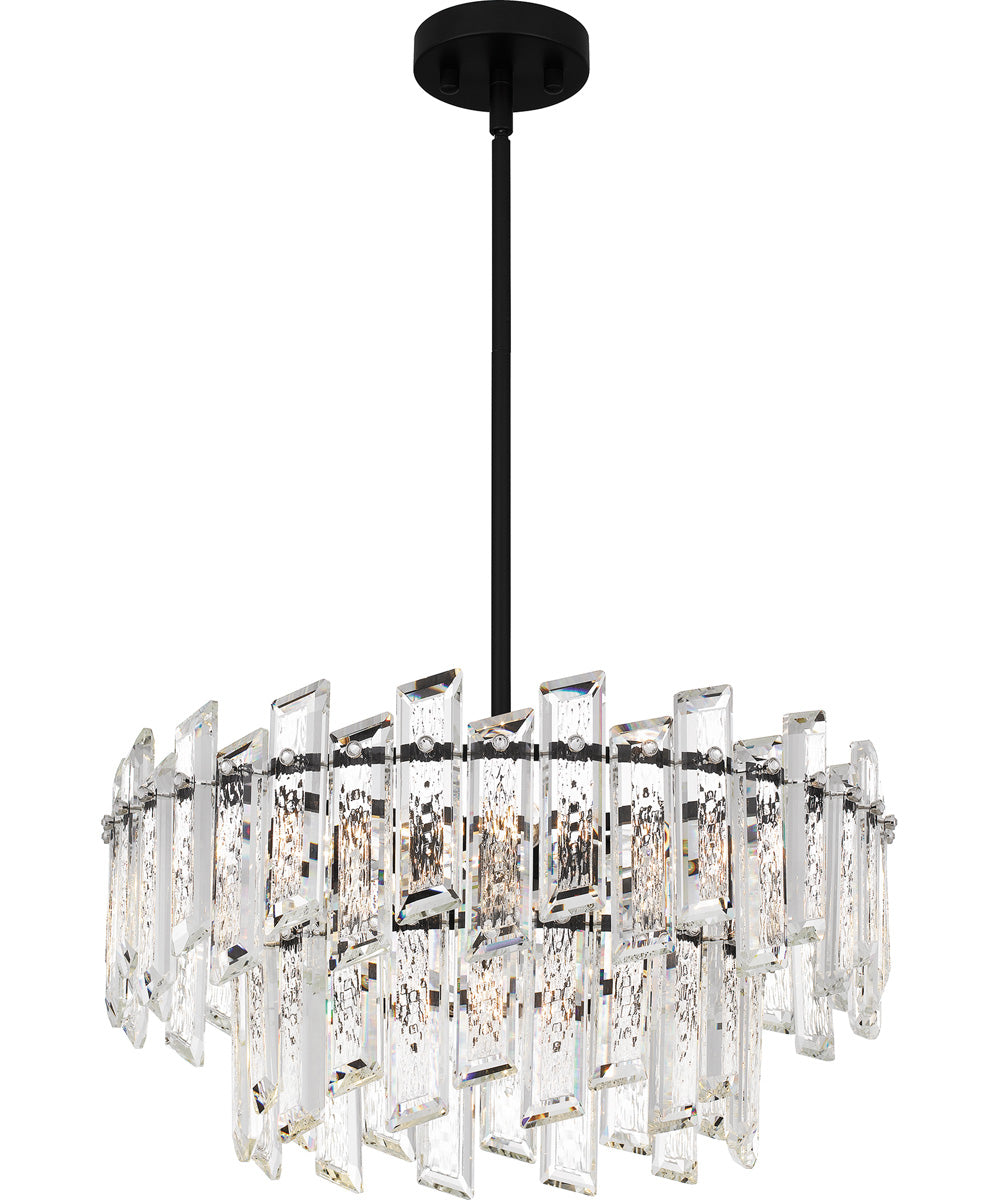 Dion 6-light Pendant Matte Black