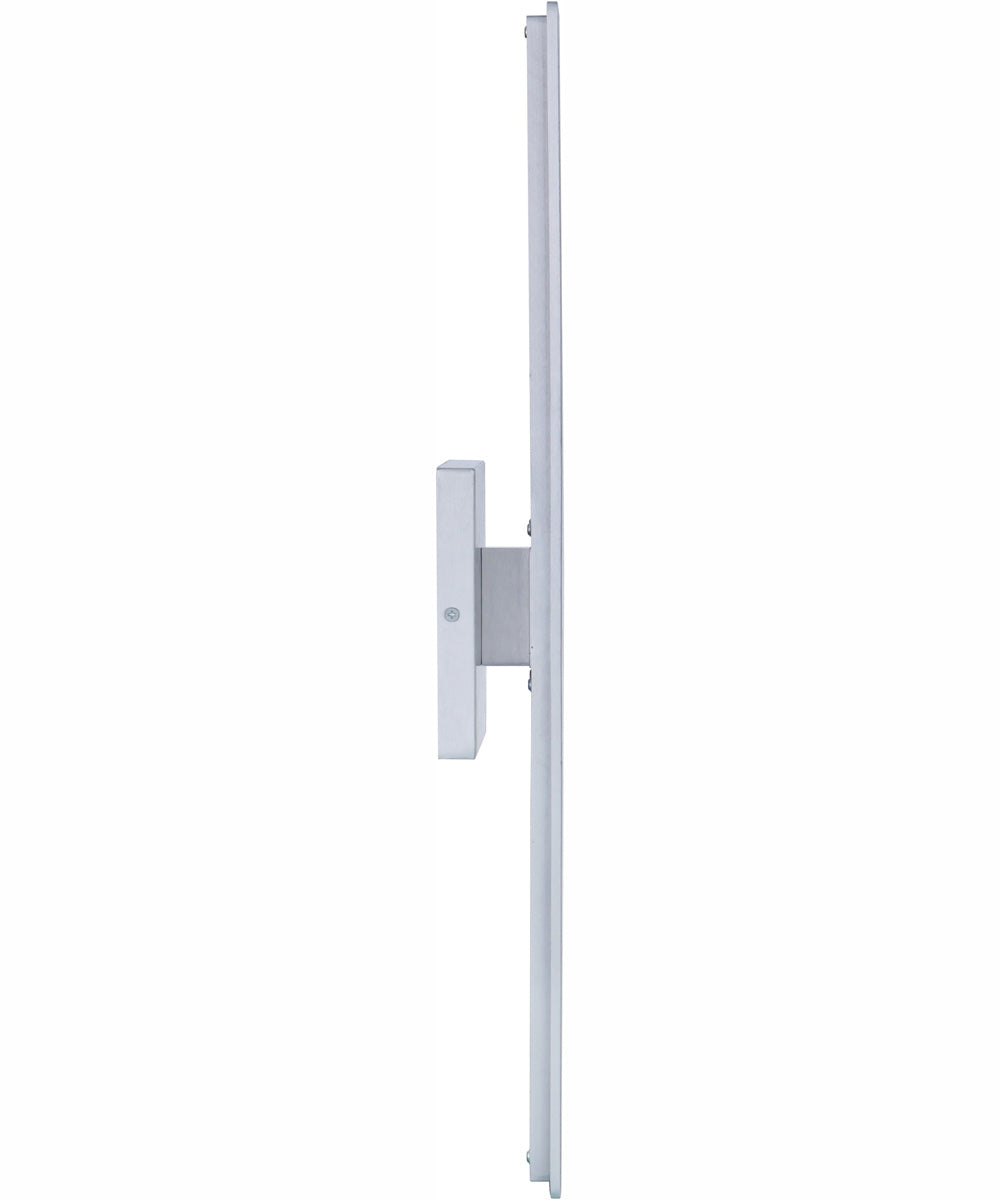 Rens 1-Light Outdoor Wall Lantern Brushed Aluminum