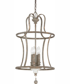 Zoe 4-Light Pendant French Antique