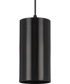 6"  LED Outdoor Aluminum Cylinder Cord-Mount Hanging Light Antique Bronze