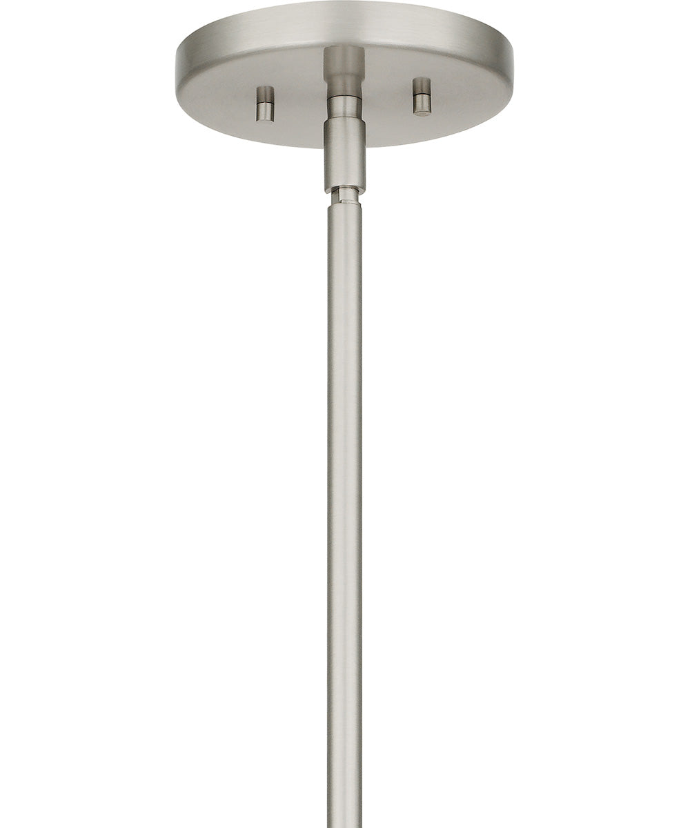Leoni Medium 4-light Island Light Brushed Nickel