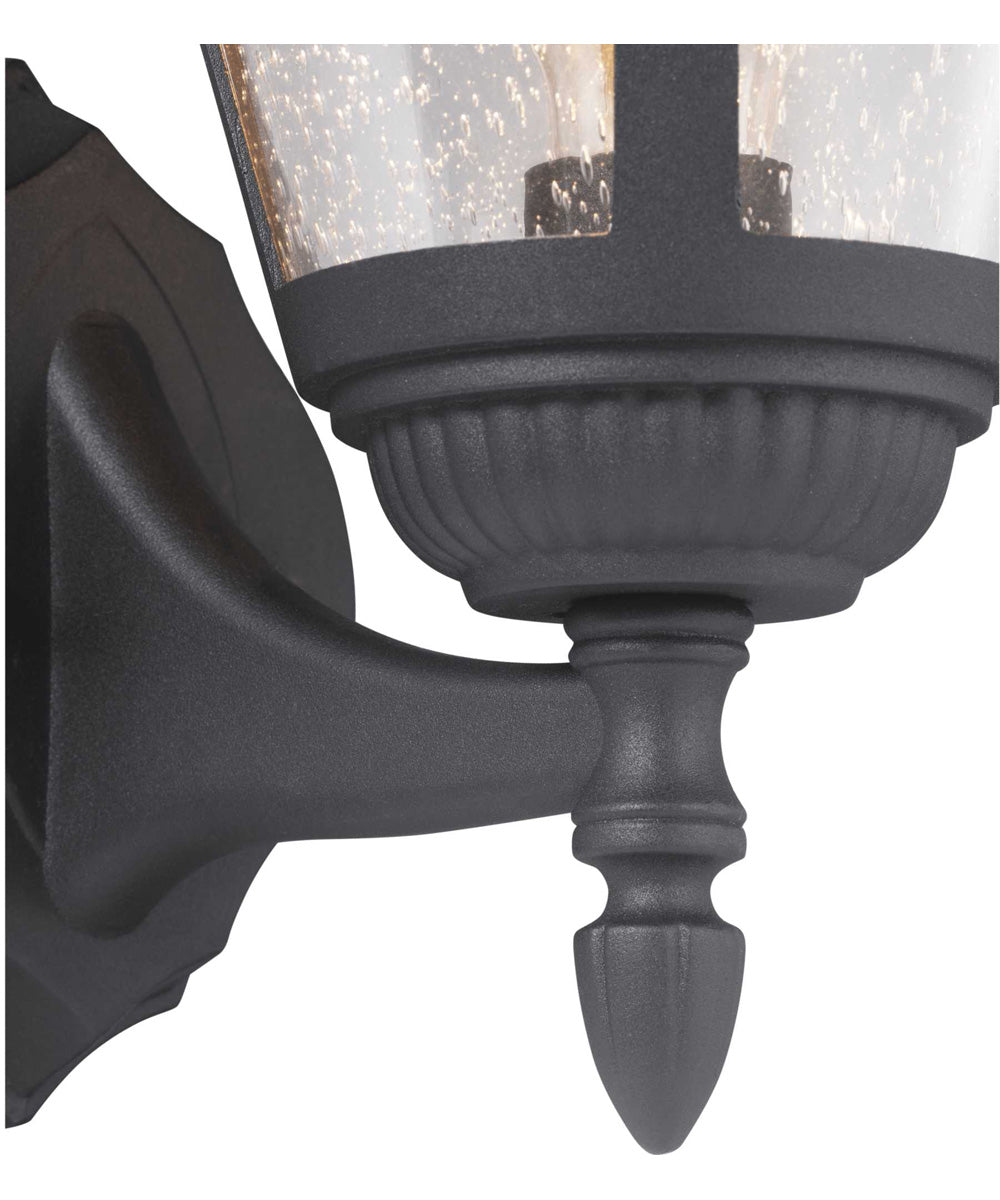 Westport 2-Light Medium Wall Lantern Textured Black