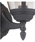 Westport 2-Light Medium Wall Lantern Textured Black
