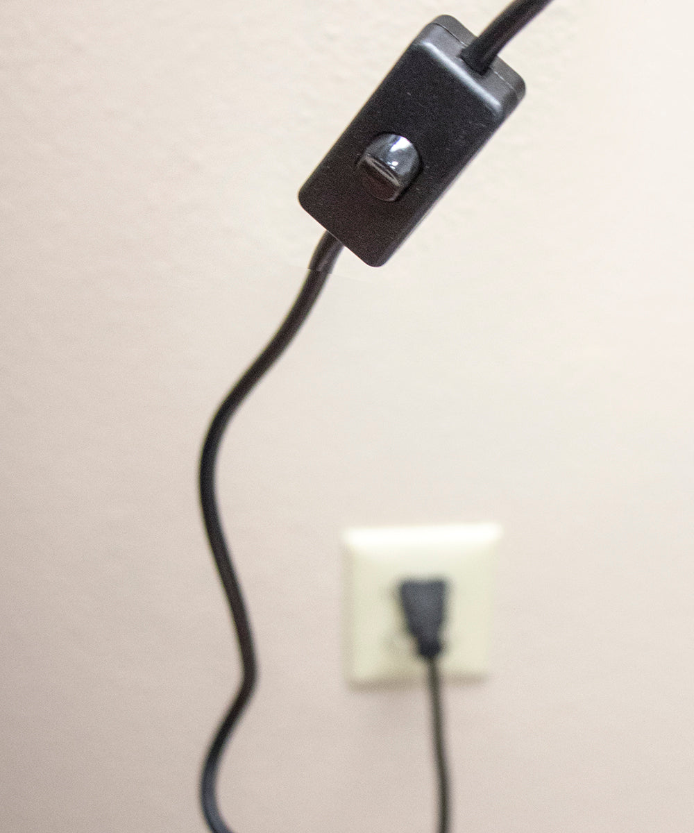 Swag Lampshade Conversion Kit Black