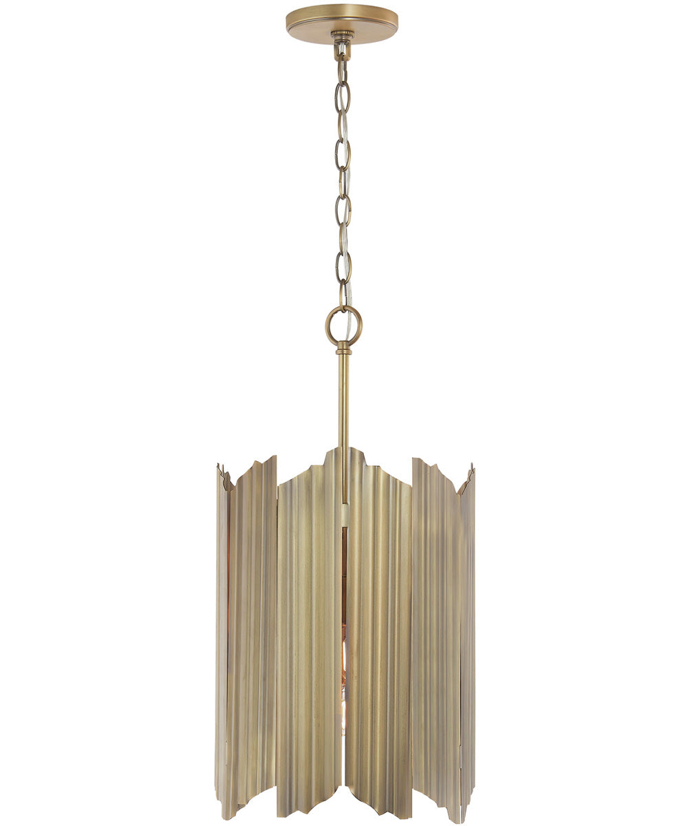 Xavier 6-Light Pendant In Aged Brass