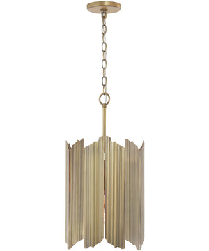 Xavier 6-Light Pendant In Aged Brass