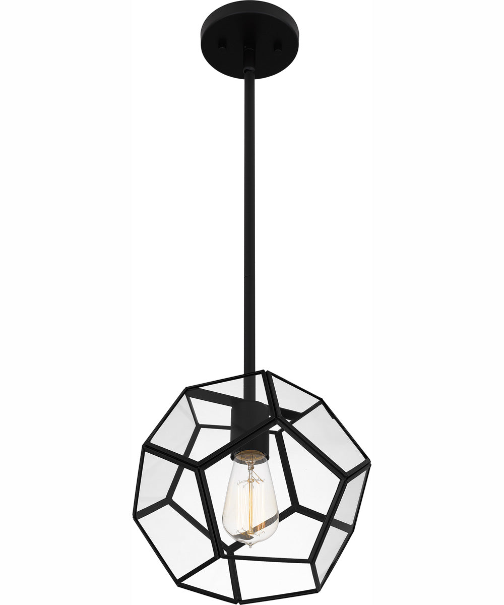 Quoizel Piccolo Pendant Small 1-light Mini Pendant Matte Black