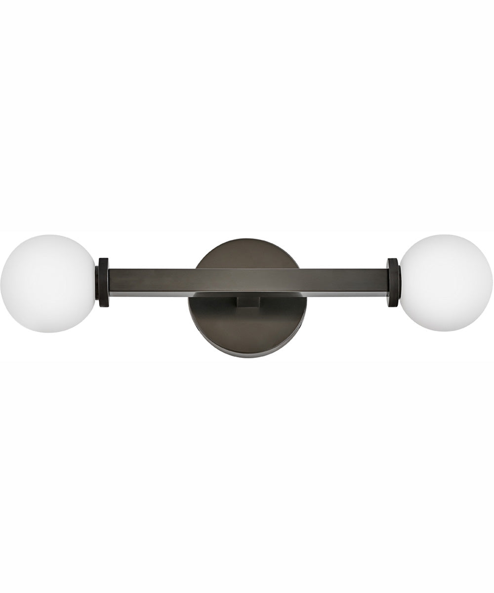 Audrey 2-Light Two Light Vanity in Black Oxide