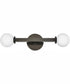 Audrey 2-Light Two Light Vanity in Black Oxide