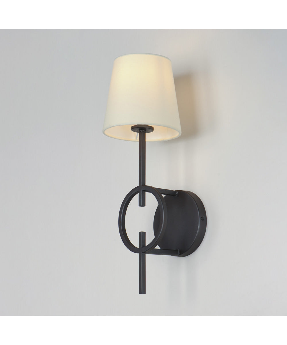 Paoli 1-Light Sconce Charcoal Bronze