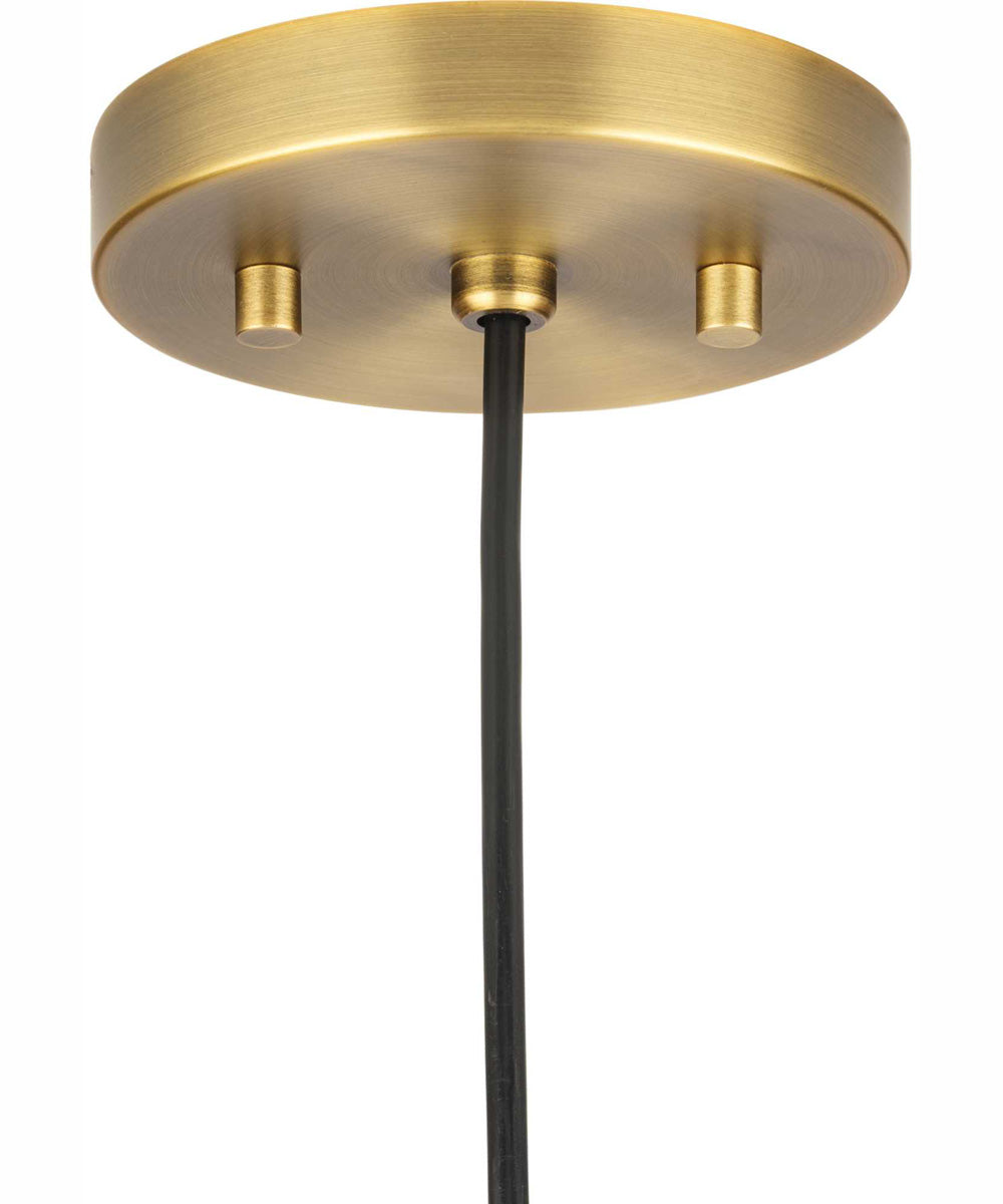 Cofield 1-Light Transitional Pendant Vintage Brass