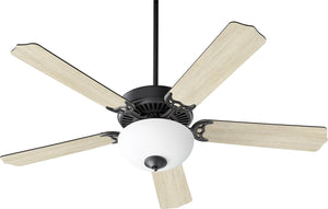 52"W Capri VIII 2-light Energy Star LED Ceiling Fan Midnight Bronze