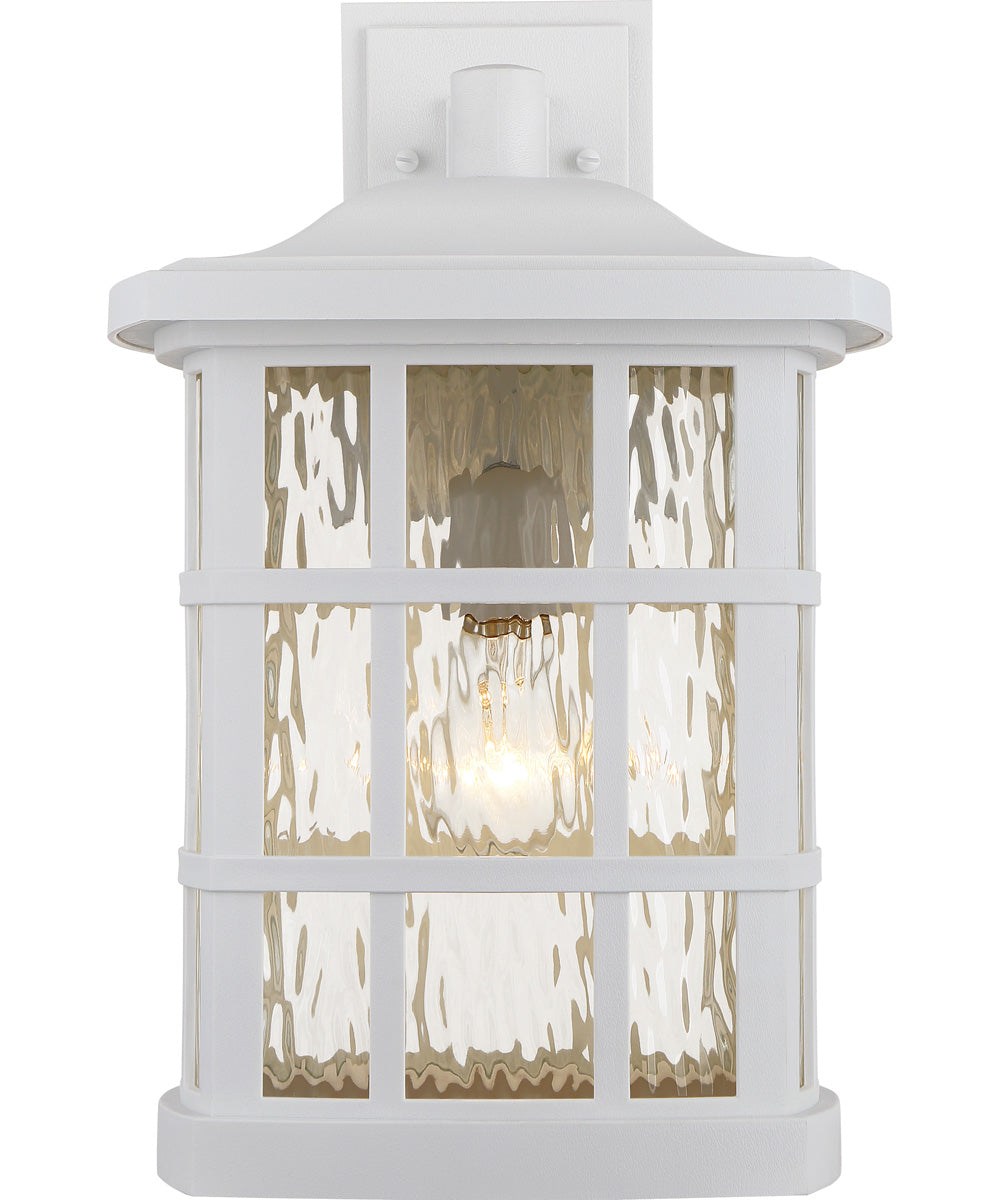 Stonington Extra Large 1-light Outdoor Wall Light  Coastal Armour White Lustre